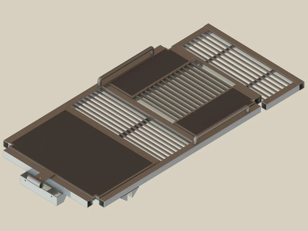 Main frame — bottom assembly