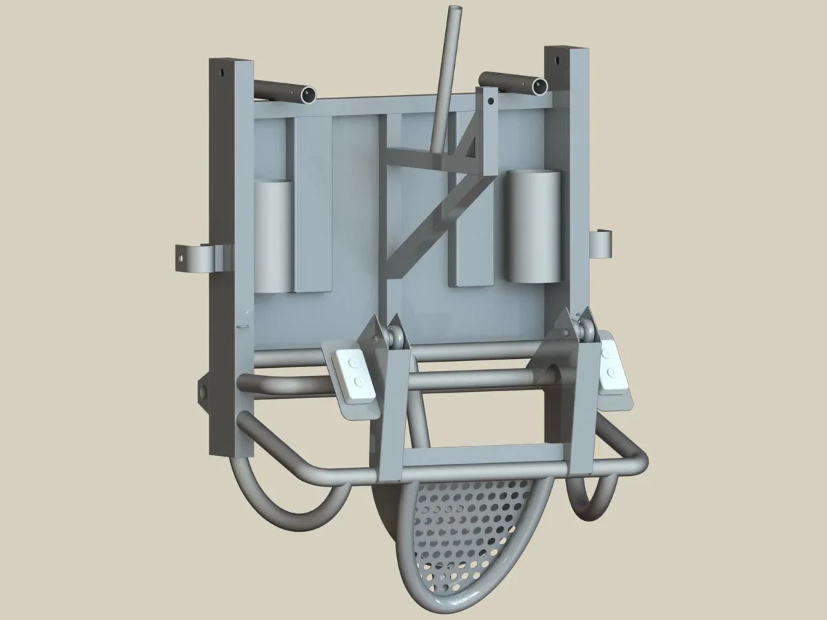 Rear gate assembly